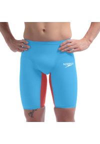 Strój pływacki startowy męski Speedo LZR Valor 2.0. Kolor: czerwony, niebieski, wielokolorowy #2