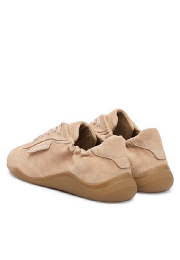 Vic Matié Sneakersy 1H4302D G32H010402 Beżowy. Kolor: beżowy. Materiał: zamsz, skóra