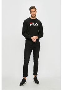 Fila - Bluza. Okazja: na co dzień. Kolor: czarny. Wzór: nadruk. Styl: casual #7