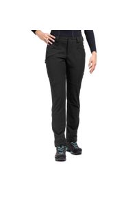 Marmot - Spodnie trekkingowe damskie Scree Women. Kolor: czarny. Materiał: softshell. Sport: turystyka piesza