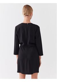 Kontatto Sukienka koktajlowa NO7029 Czarny Regular Fit. Kolor: czarny. Materiał: syntetyk. Styl: wizytowy #8