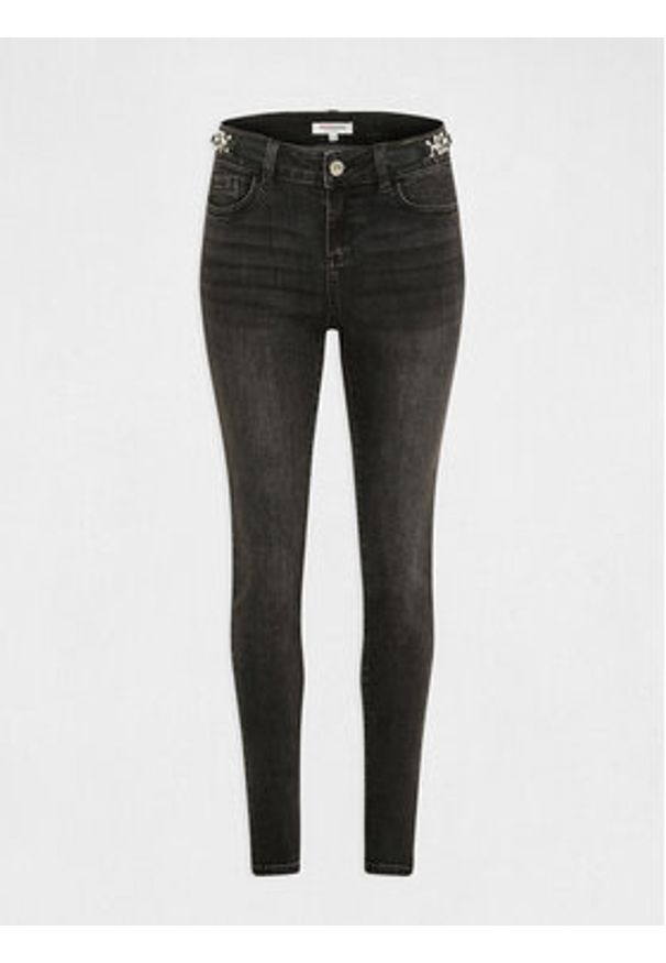 Morgan Jeansy 232-POMELO Szary Skinny Fit. Kolor: szary