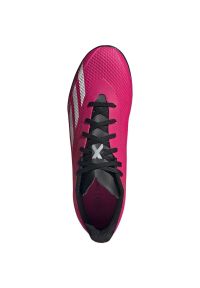 Adidas - Buty piłkarskie adidas X Speedportal.4 Tf M GZ2445 różowe. Zapięcie: sznurówki. Kolor: różowy. Materiał: guma. Szerokość cholewki: normalna. Sport: piłka nożna #3