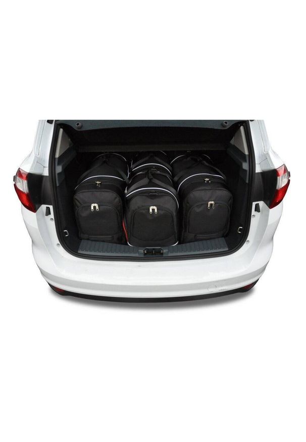 KJUST - Torby Do Bagażnika Ford C-Max 2010-2019 4Szt Kjust. Kolor: czarny. Styl: sportowy