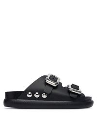 Klapki Scholl. Kolor: czarny #1