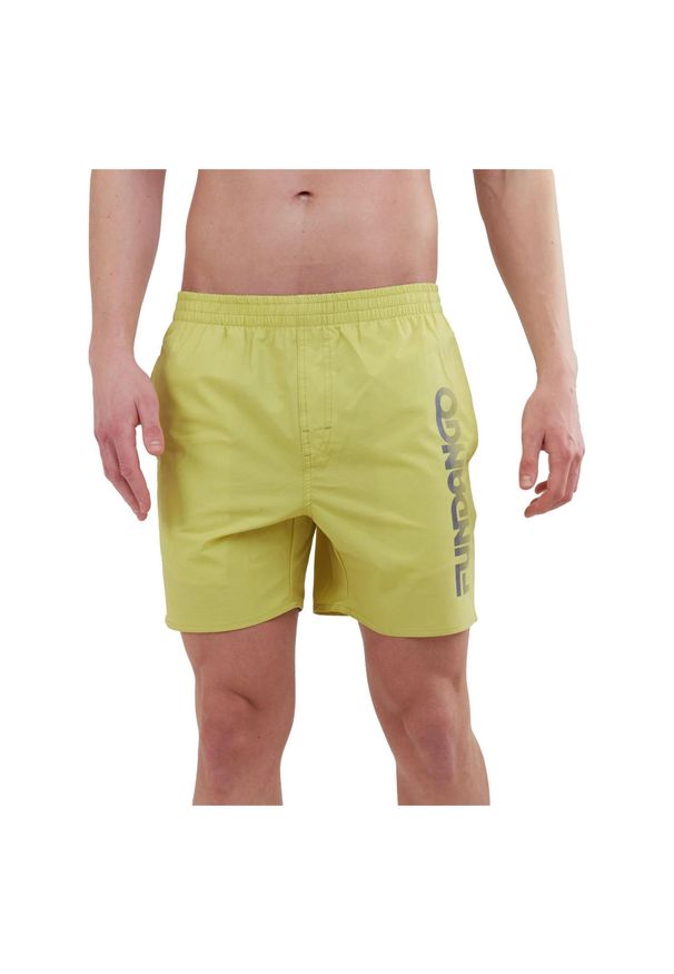 FUNDANGO - Męskie kąpielówki Fundango Bono. Kolor: żółty