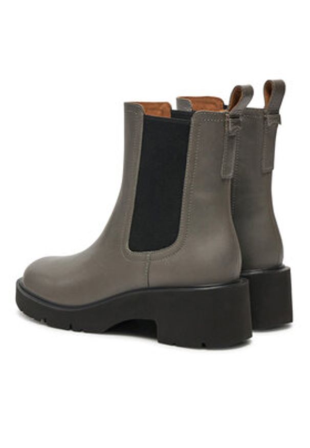 Camper Sztyblety Milah K400575-017 Szary. Kolor: szary. Materiał: skóra