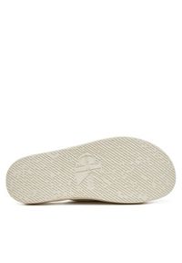 Calvin Klein Jeans Klapki Double Bar Sandal Mtl YM0YM01020 Écru. Materiał: materiał #6