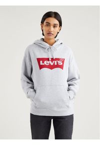 Levi's® Bluza Levi's Graphic Standard Hoodie Szary Regular Fit. Kolor: szary. Materiał: bawełna