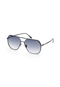 Tom Ford okulary przeciwsłoneczne męskie kolor czarny. Kolor: czarny #3