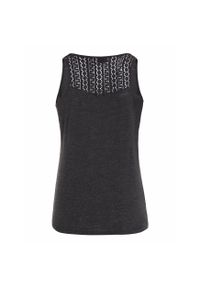Damski tank top Protest Prtbeccles. Kolor: czarny. Materiał: bawełna, koronka. Sezon: lato