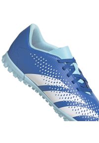 Adidas - Buty piłkarskie adidas Predator Accuracy.4 Tf Jr IE9443 niebieskie. Zapięcie: sznurówki. Kolor: niebieski. Materiał: syntetyk, guma. Sport: piłka nożna #2