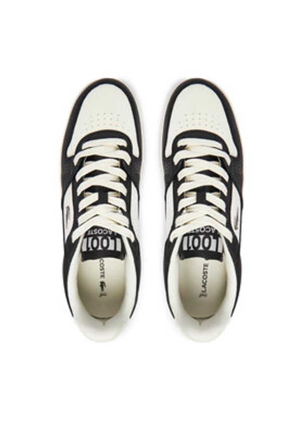 Lacoste Sneakersy L001 Set 7-50SMA0100 Czarny. Kolor: czarny. Materiał: skóra