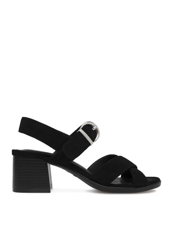 Jenny - Sandały JENNY. Kolor: czarny