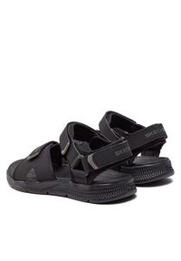 skechers - Skechers Sandały Go Consistent Sandal-Tributary 229097/BBK Czarny. Kolor: czarny. Materiał: skóra #4