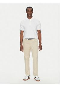 BOSS Polo H-Paras 71_PS 50531463 Biały Regular Fit. Typ kołnierza: polo. Kolor: biały. Materiał: bawełna