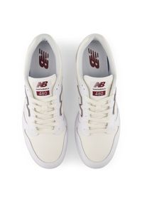 Buty unisex New Balance U480P1BB – białe. Okazja: na co dzień. Kolor: biały. Materiał: skóra, syntetyk, materiał, dresówka. Szerokość cholewki: normalna. Sport: turystyka piesza #3