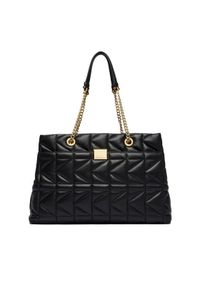 Karl Lagerfeld - KARL LAGERFELD Torebka A4W30085 Czarny. Kolor: czarny. Materiał: skórzane