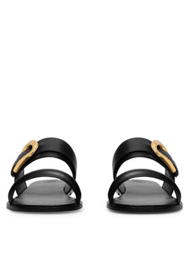 Gino Rossi Klapki ELZA-112686 Czarny. Kolor: czarny. Materiał: skóra