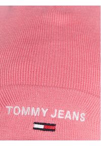 Tommy Jeans Czapka AM0AM10395 Różowy. Kolor: różowy. Materiał: materiał, bawełna