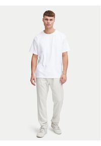 !SOLID - Solid Spodnie materiałowe 21107170 Biały Regular Fit. Kolor: biały. Materiał: len, wiskoza #6