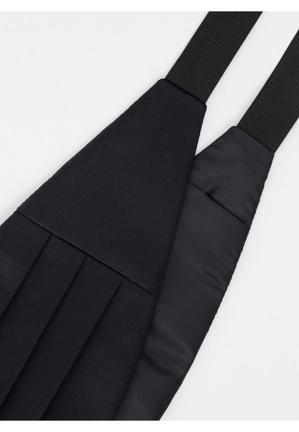 Pako Lorente - Pas smokingowy czarny P000B-LX-010-C. Kolor: czarny