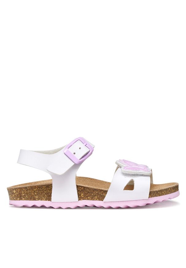 Sandały Geox. Kolor: biały