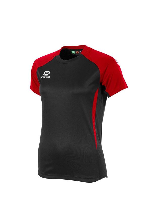 STANNO - Damski jersey Stanno Stadio. Kolor: wielokolorowy, czarny, czerwony. Materiał: jersey