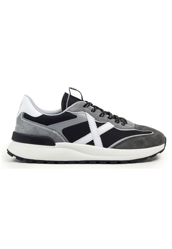 Tenisówki Munich Model Dynamix 10 Kolor Czarny. Kolor: czarny. Materiał: tkanina, skóra