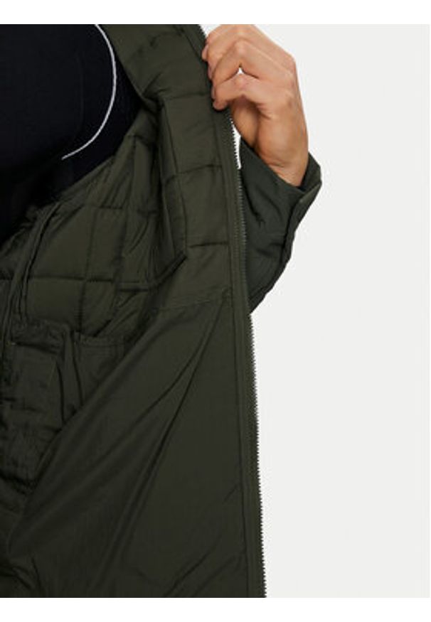 Rains Koszula Giron Liner Overshirt T1 19420 Zielony Regular Fit. Kolor: zielony. Materiał: syntetyk