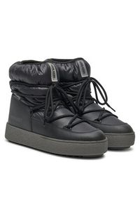 Moon Boot Śniegowce 80D2450080 Czarny. Kolor: czarny. Materiał: skóra
