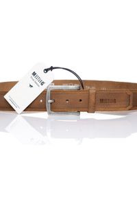 Mustang - MUSTANG PASEK SKÓRZANY SOPO-MUS142 645 40mm Ledergürtel (RO40-2626A). Materiał: skóra. Wzór: paski. Styl: klasyczny #7