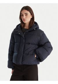 Calvin Klein Kurtka puchowa LV044D525G Granatowy Relaxed Fit. Kolor: niebieski. Materiał: syntetyk #1