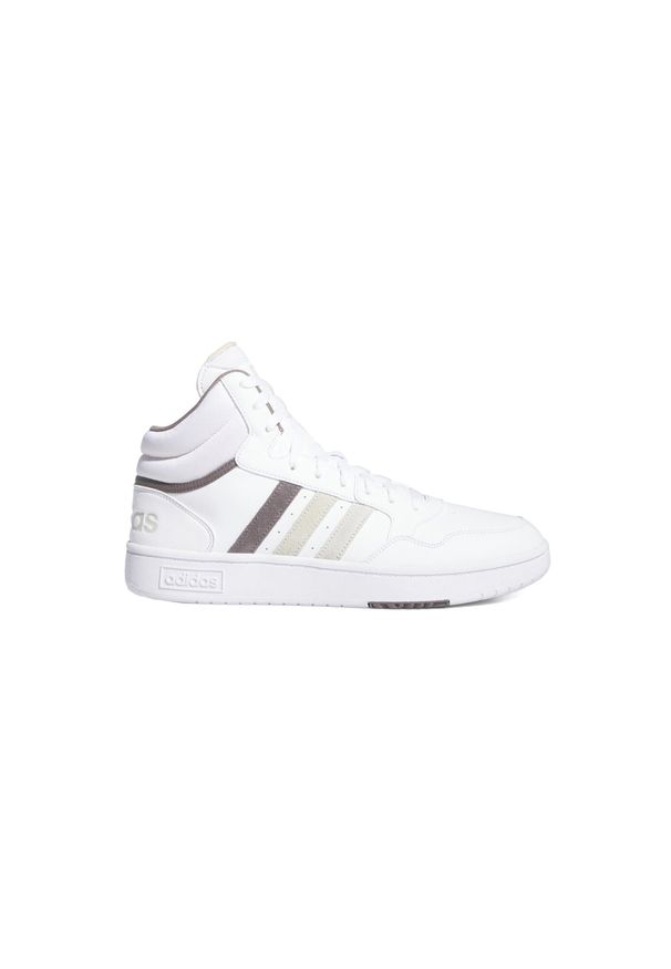 Adidas - Buty adidas Hoops 3.0 Classic Vintage biały. Okazja: na co dzień. Kolor: biały. Materiał: skóra, syntetyk. Szerokość cholewki: normalna. Sport: bieganie