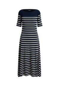 Lauren Ralph Lauren - LAUREN RALPH LAUREN Sukienka codzienna 200P03739001 Granatowy Regular Fit. Okazja: na co dzień. Kolor: niebieski. Materiał: bawełna. Typ sukienki: proste. Styl: casual #2