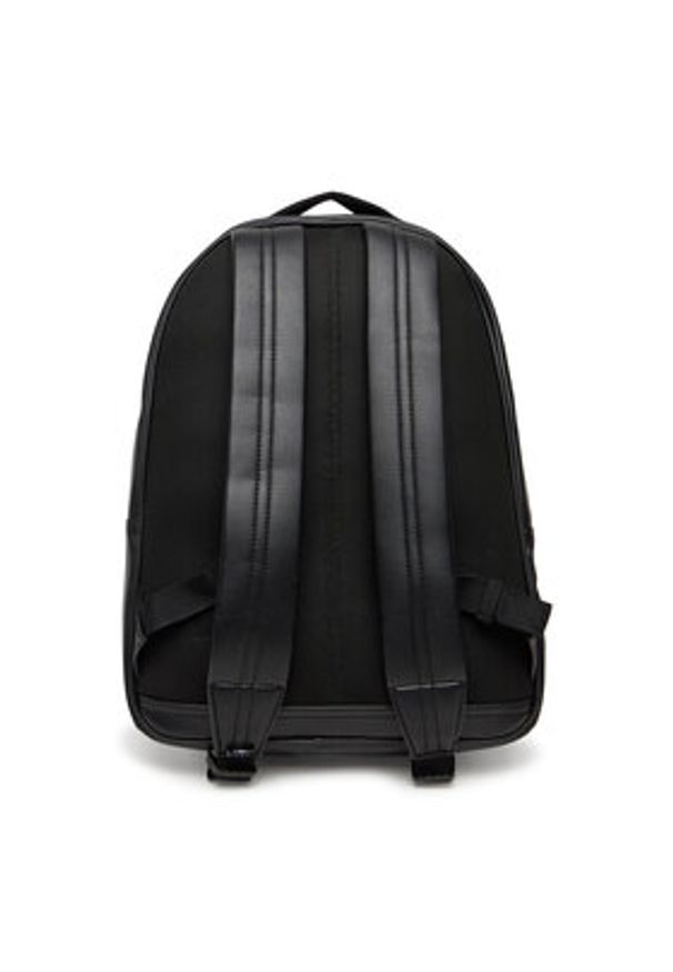Calvin Klein Jeans Plecak Mono Logo Backpack 40 LV04G3042G Czarny. Kolor: czarny. Materiał: skóra