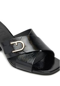 Furla Klapki YJ41HIC Y57000 O6000 Czarny. Kolor: czarny. Materiał: skóra #6