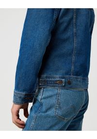 Wrangler - MĘSKA KURTKA WRANGLER DENIM JACKET MYSTIC 112371358. Materiał: denim #3