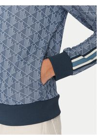 Lacoste Bluza SH1368 Niebieski Regular Fit. Kolor: niebieski. Materiał: syntetyk, bawełna #4