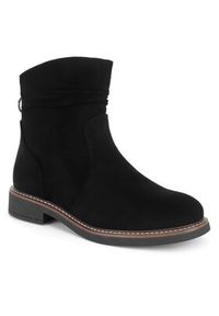 Clara Barson Botki WS2169-04 Czarny. Kolor: czarny. Materiał: materiał #5