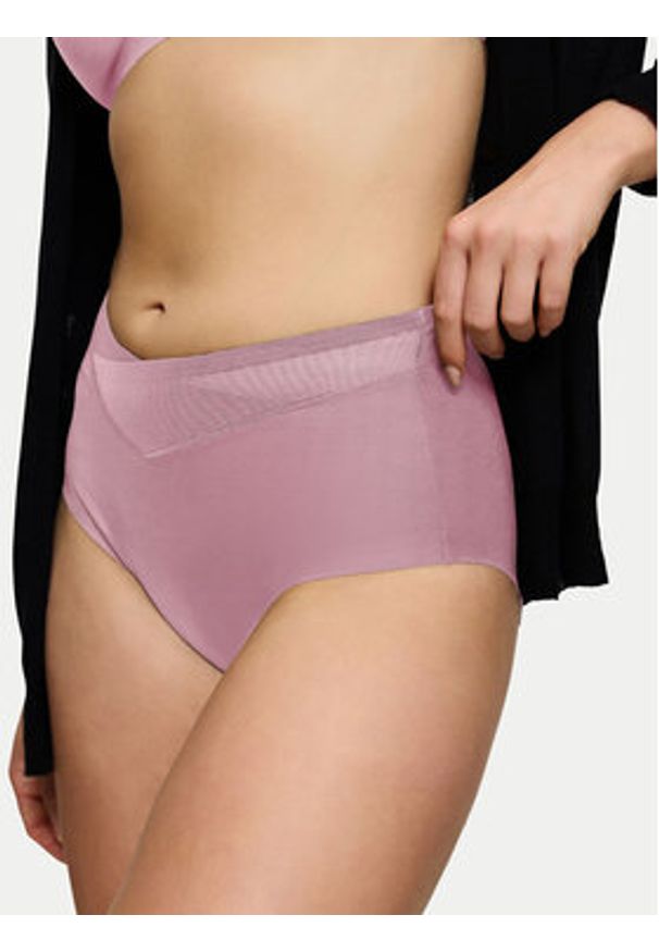 Triumph Figi klasyczne z wysokim stanem True Shape Sensation 10218231 Różowy. Stan: podwyższony. Kolor: różowy. Materiał: syntetyk