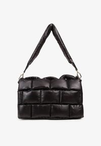 Renee - Czarna Torebka na Ramię Typu Puffer Bag Norriva. Kolor: czarny. Materiał: pikowane. Styl: elegancki. Rodzaj torebki: na ramię