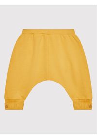 United Colors of Benetton - United Colors Of Benetton Spodnie dresowe 3QW0AF00H Żółty Regular Fit. Kolor: żółty. Materiał: bawełna #1