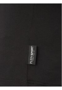 Plein Sport T-Shirt SAEC MTK8009 STE001N Czarny Regular Fit. Kolor: czarny. Materiał: bawełna. Styl: sportowy #4