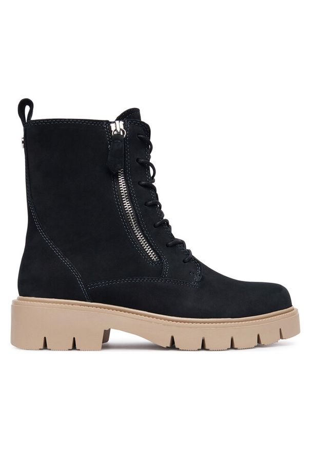 Trzewiki Caprice. Kolor: niebieski