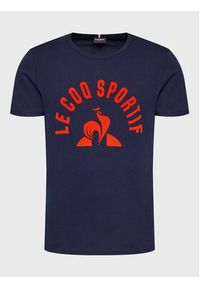 Le Coq Sportif T-Shirt Unisex 2220666 Granatowy Regular Fit. Kolor: niebieski. Materiał: bawełna #5