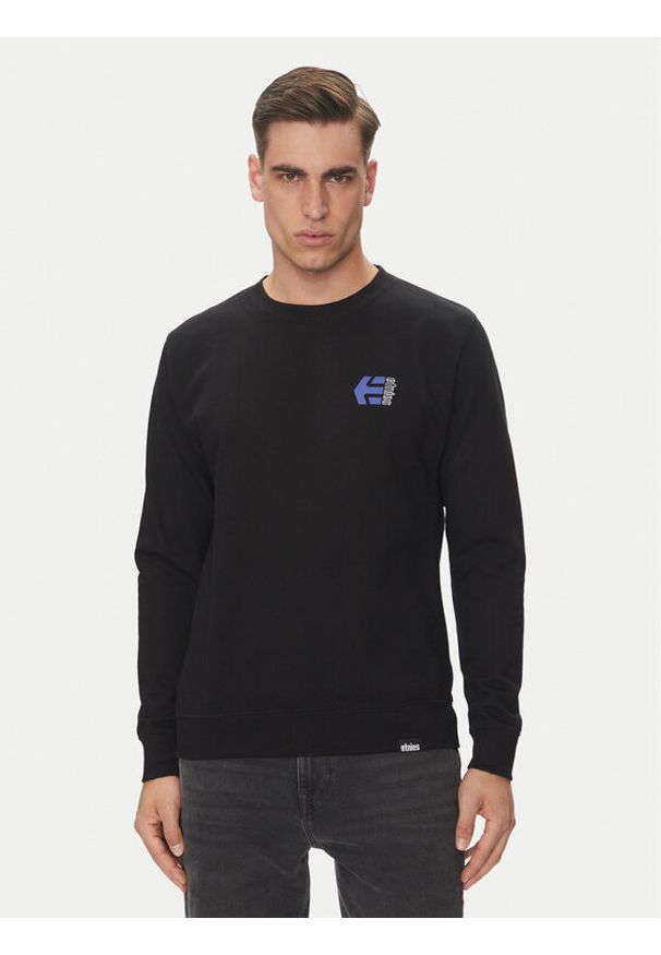 Etnies Bluza Corp Combo 4130004055 Czarny Regular Fit. Kolor: czarny. Materiał: bawełna