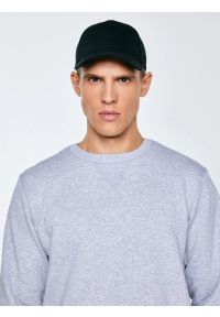 Big-Star - Bluza męska szara Marltones 901. Okazja: na co dzień. Kolor: szary. Materiał: jeans, materiał, dresówka. Wzór: aplikacja. Styl: casual, sportowy #5