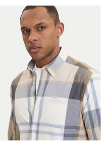 Barbour Koszula Harris MSH5071TN88 Beżowy Tailored Fit. Kolor: beżowy. Materiał: bawełna #2