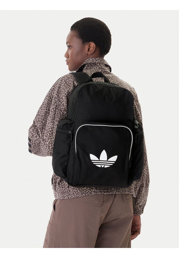 Adidas - adidas Plecak JX0240 Czarny. Kolor: czarny. Materiał: materiał